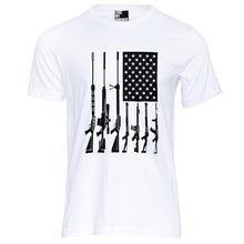 Load image into Gallery viewer, Gun Flag shirts for patriots, 2nd amendment shirts, Tactical shirts